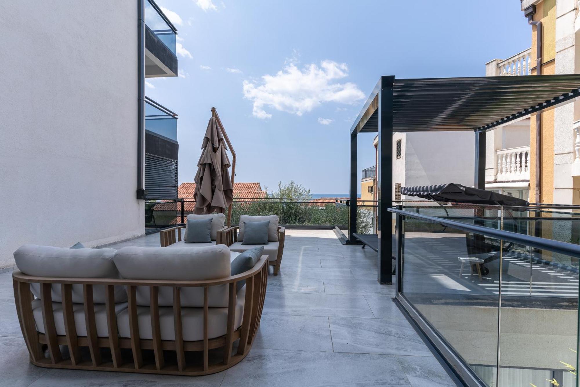 شقة Vista Seaview سفيتي ستيفان المظهر الخارجي الصورة